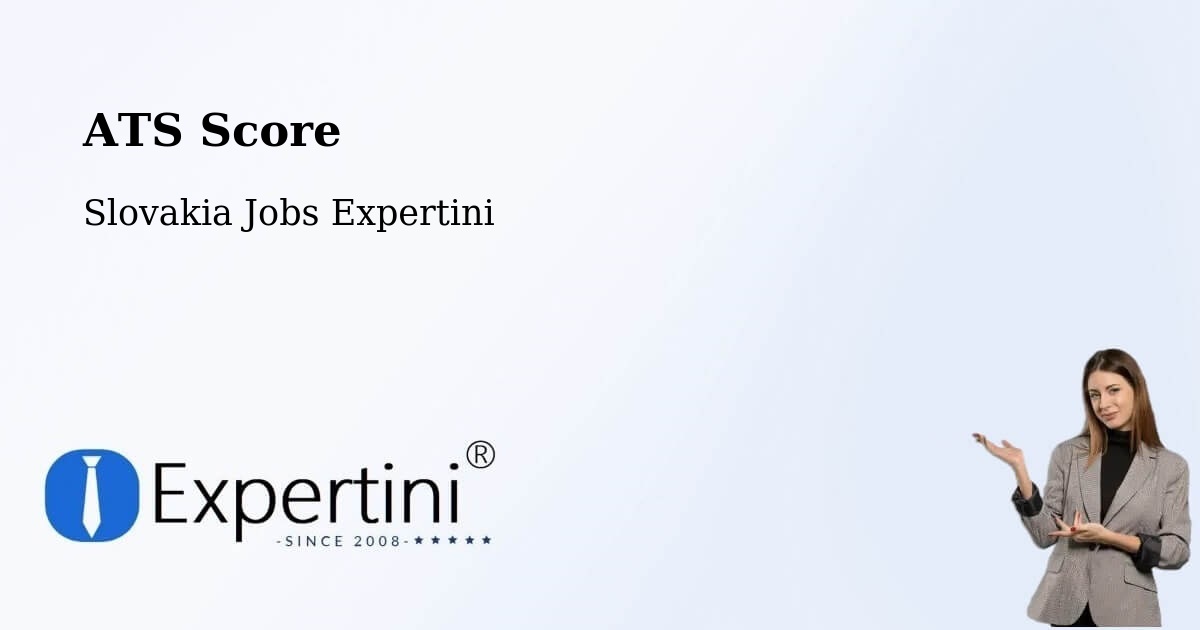 Resume ATS Score & Job Description Match Tool – Myjava - Slovakia Jobs Expertini