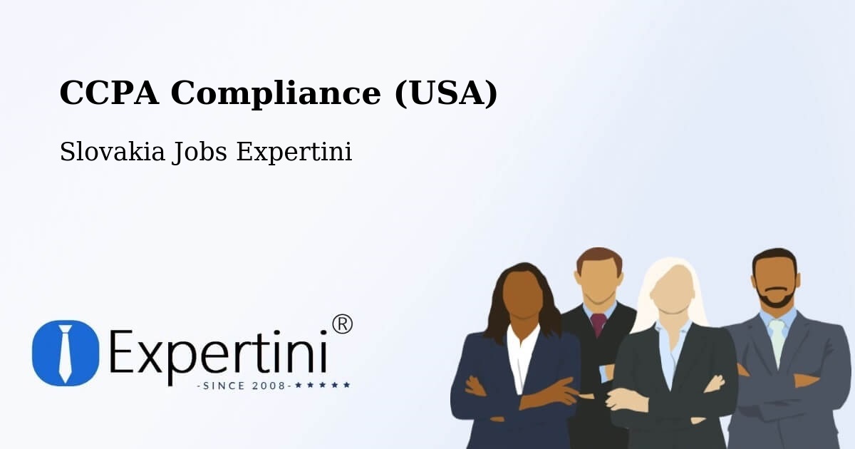CCPA Privacy Rights & Compliance Notice – Myjava - Slovakia Jobs Expertini