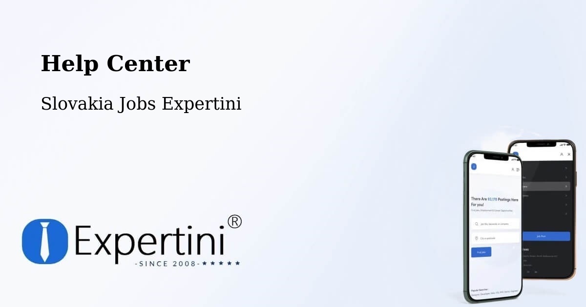 Help Center – Myjava - Slovakia Jobs Expertini