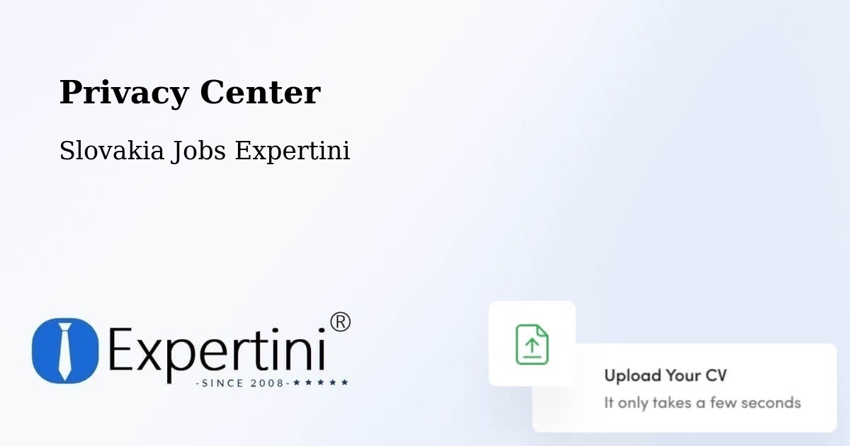 Privacy Policy – Myjava - Slovakia Jobs Expertini