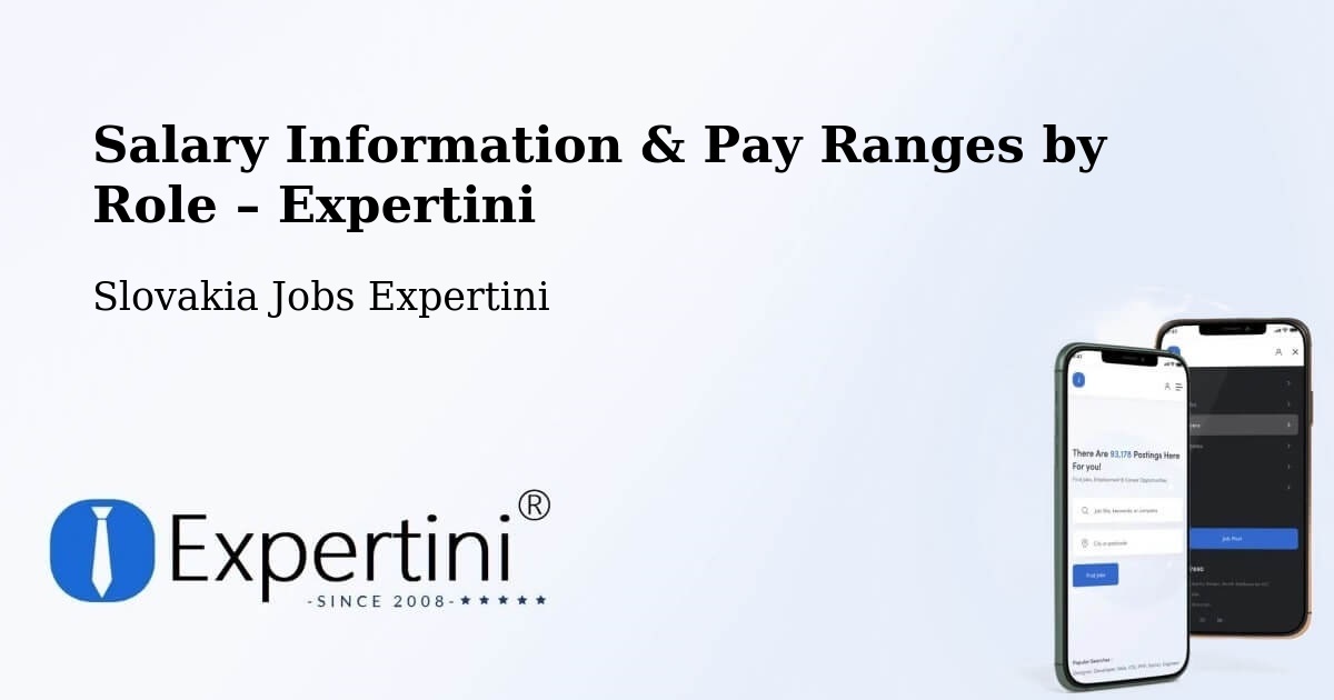Salary Information & Pay Ranges – Myjava - Myjava, Slovakia Jobs Expertini