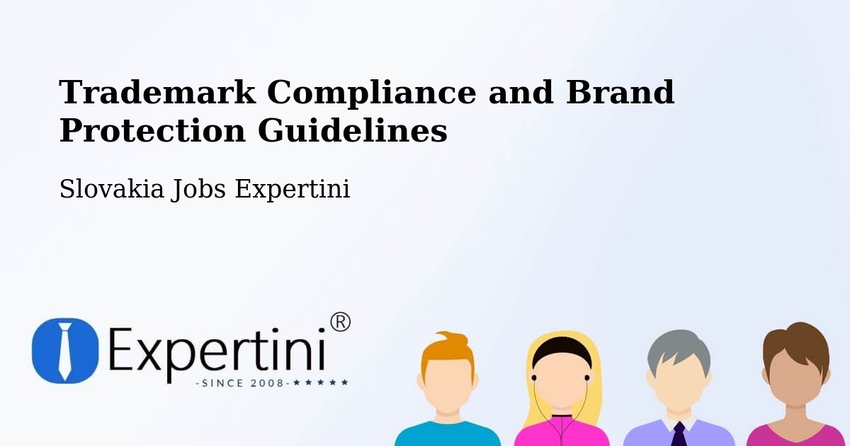 Trademark & Brand Protection Guidelines – Myjava - Slovakia Jobs Expertini