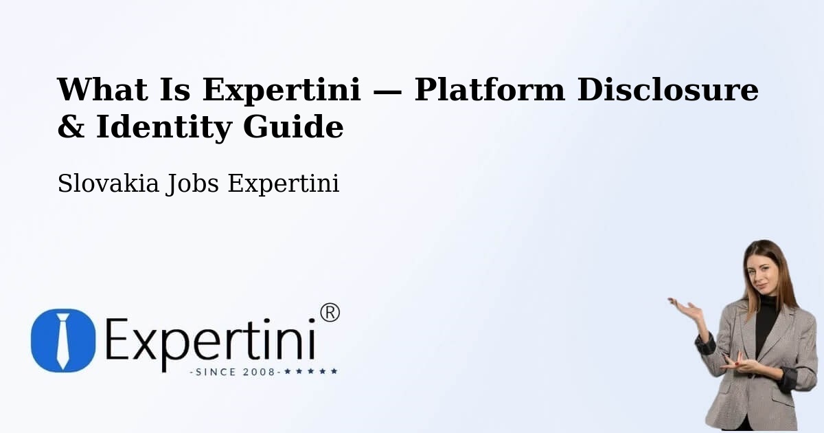 What Is Expertini — Platform Disclosure & Identity Guide – Myjava